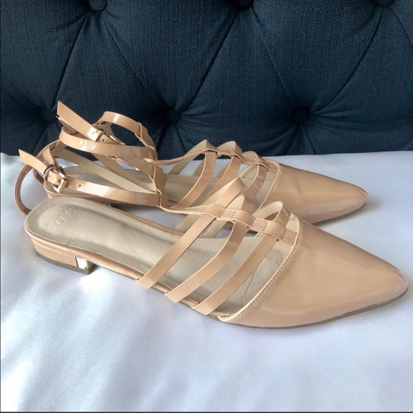 ASOS Pointed Caged Ballet Flats - Picture 7 of 8